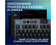 LOGITECH G915 X TKL Lightspeed Tactile czarny 920-012721 - 1276179 - zdjęcie 4